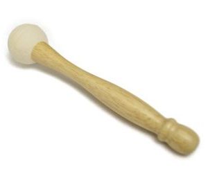 Wooden Ball tipped Mallet for Singing Crystal Bowls